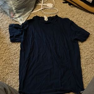 Dark blue tee shirt